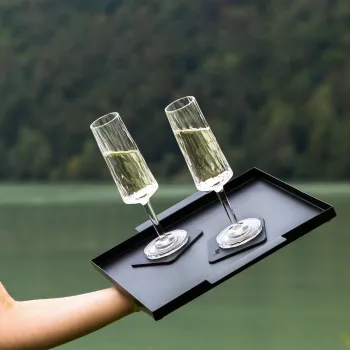 Magnet-Kunststoffgläser, Sektglas