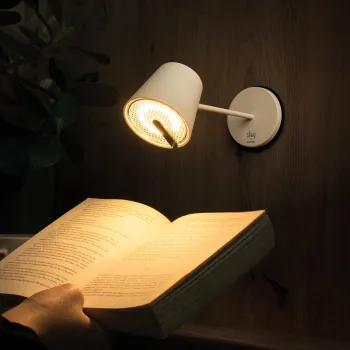 Magnet-Leuchte PORTOFINO inkl. Platzset und Pad, beige