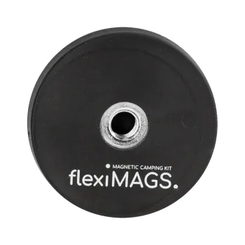 Magnet rund flexiMAGS, schwarz, 31 mm