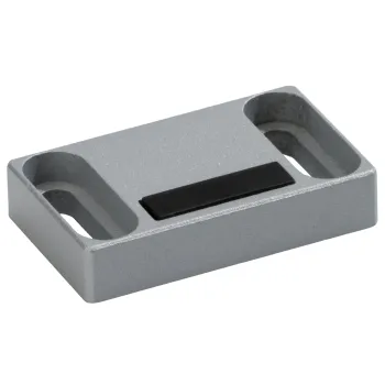 Magnetbeschlag zum Anschrauben, frontal mit Langloch