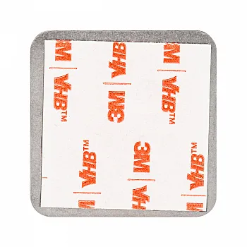 Magnetboard flexiMAGS - 4,5 x 4,5 cm, silber