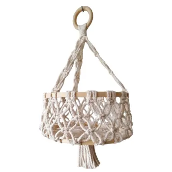 Makramee Korb Camper Edition