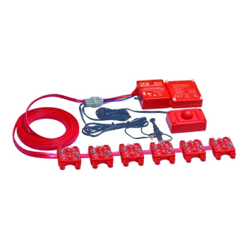 Marderabwehr mit Ultraschall und Hochspannung M9700 Autarkes Kombigerät