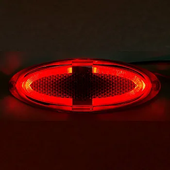 Markierungsleuchte oval - rot