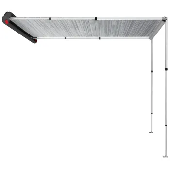 Markise F35 200, schwarz, Royal Grey