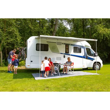 Markise F45 - polarweiß, 308 cm, Royal Grey