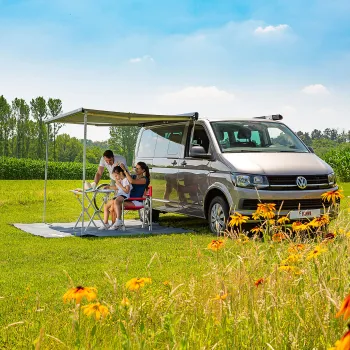 Markise F45s VW T5/T6 Multivan, schwarz, 263 cm