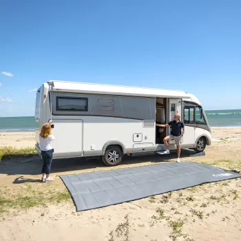 Markise F80, titanium, 597 cm