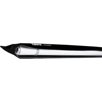 Markise Thule Omnistor 1200, 3,25 x 2,5 m, Tasche schwarz, Mystic-Grau