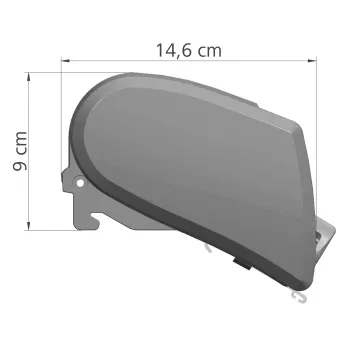 Markise Thule Omnistor 6300, eloxiert, 3,25 m, Mystic Grau