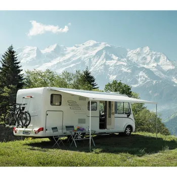 Markise Thule Omnistor 8000 mit Motor, creme-weiß, 6 m