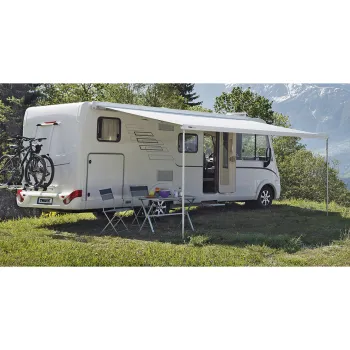 Markise Thule Omnistor 8000, weiß, 4,50 m, Saphir Blau