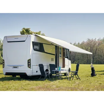 Markise Thule Omnistor 9200 mit Motor, creme-weiß, 4,50 m