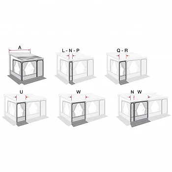 Markisenzelt Privacy Room F45 - 300 Large