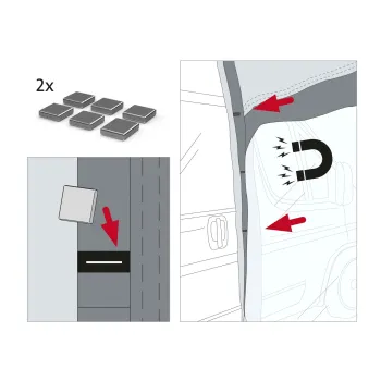 Markisenzelt Privacy Room F80, 300 Ducato H3