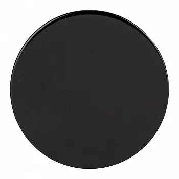 Metallscheibe flexiMAGS - ø 60 mm, schwarz, 10er Set