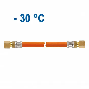Mitteldruck-Schlauchleitung - RVS 8 x RVS 8 x 400, SB