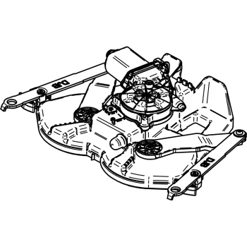 Motor Thule Slide-Out Step G2 Ducato 12V inkl. Scheren-Mechanismus