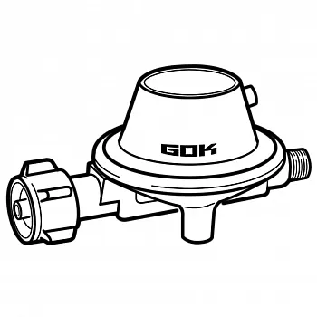 Niederdruckregler 1,2 kg/h - 30 mbar, SB-verpackt