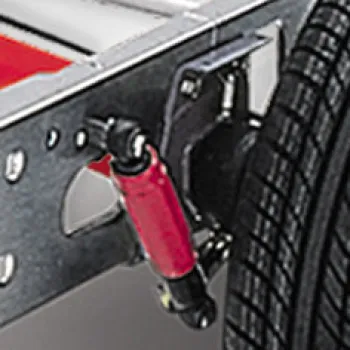 Octagon Achsstoßdämpfer, Einzelachse bis 2000 kg | Tandemachse bis 3500 kg