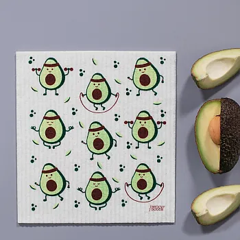 Ökologisches Schwammtuch - Avocado