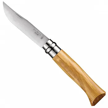 Opinel Klappmesser No. 8 Olivenholz - Grifflänge 11 cm