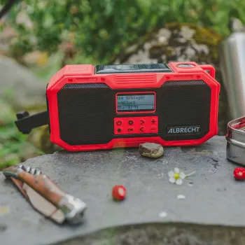 Outdoor-/Kurbelradio Albrecht DR 112
