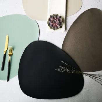 Platzset, schwarz