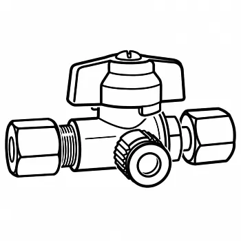 Prüfeinrichtung - 8 mm, RST 8 x Rohrverschraubung RVS