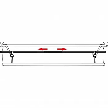 Querstange Magicrafter - Pro 350 - 450 cm