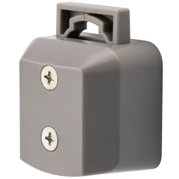 R-EVOLUTION Schließsystem eckig CV schwarz matt, lose