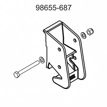 Rafterhalter im Markisengehäuse - für F45i/L, F1/L, F45T