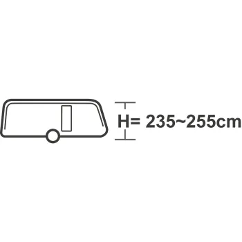 Reisevorzelt Ceres, 1015 cm