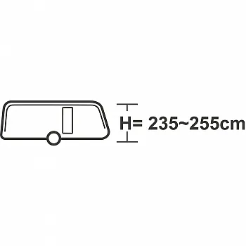 Reisevorzelt Ceres - Gr. 11, 1051-1085 cm