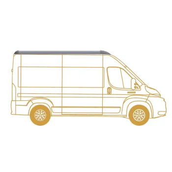 Reling STYLE 4295 mm, für Fahrzeuglänge 6363 mm