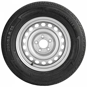 Reserverad - 205/65 R15 XL auf 5 1/2 J x 15 5-L. #1516-1