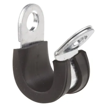 Rohrschelle 18 mm mit Gummiprofil