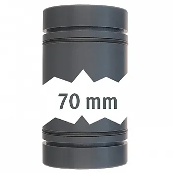 Rohrstecksystem LILIE GrauGELB - 7 cm
