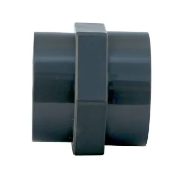 Rohrverbinder GrauGELB gerade IG 1¼" DN40