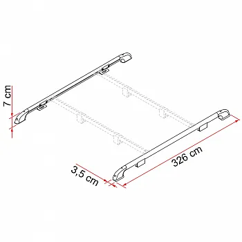 Roof Rail Dachreling -