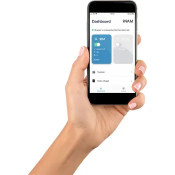 Routerset Maxview Roam X Campervan, weiß