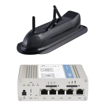 Routerset WebBooster Kastenwagen, schwarz