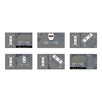 Rückfahrvideosystem Camos 360° 3D, ohne Monitor