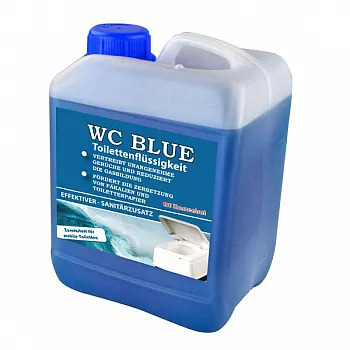 Sanitärzusatzkonzentrat WC Blue - 2500 ml
