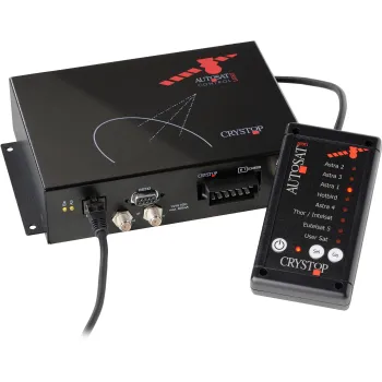 Sat-Anlage AutoSat Light S Digital, weiß, Twin