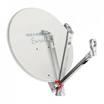 Sat-Anlage KEA 650 G, graphit mit klappbarem LNB-Arm -