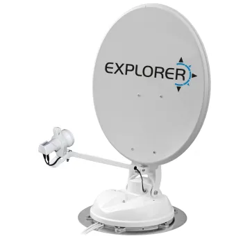 Sat-Anlage Maxview Explorer 85, Twin, weiß