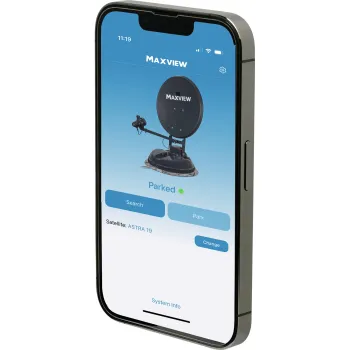 Sat-Anlage Maxview Explorer 85, Twin, weiß