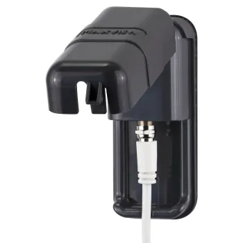 Sat-Außensteckdose Single F-, anthrazit