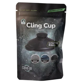 Saugnapf ClingCup Basic schwarz